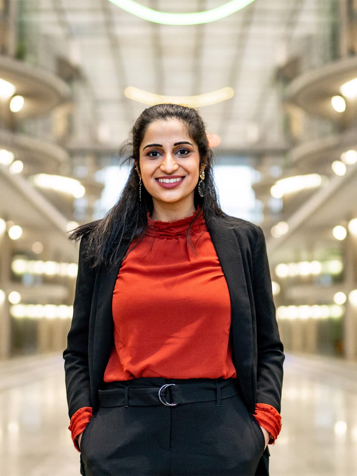 Schahina Gambir im deutschen Bundestag